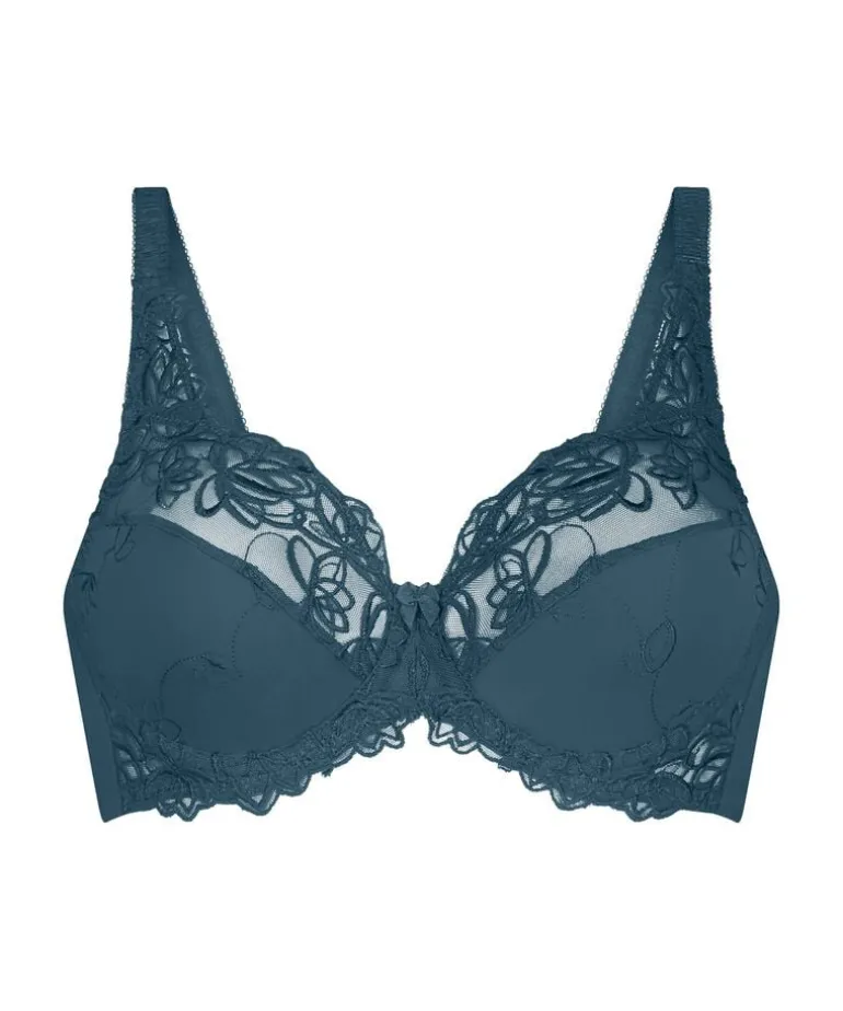 Diva Non-Padded Underwired Bra - Blue