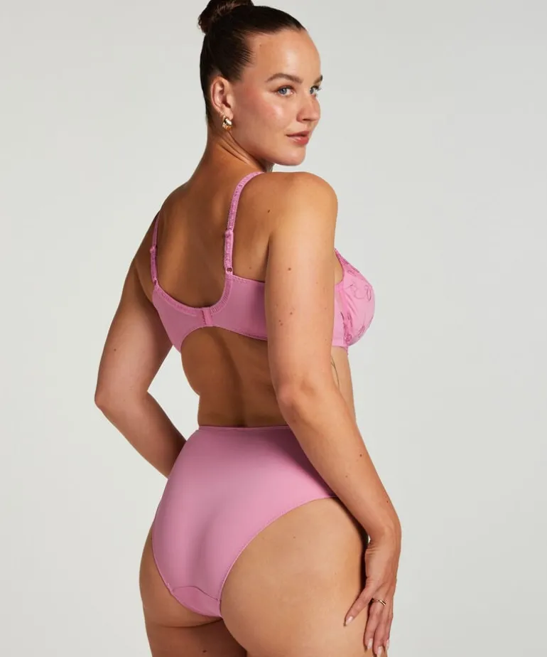 Diva Non-Padded Underwired Bra - Pink