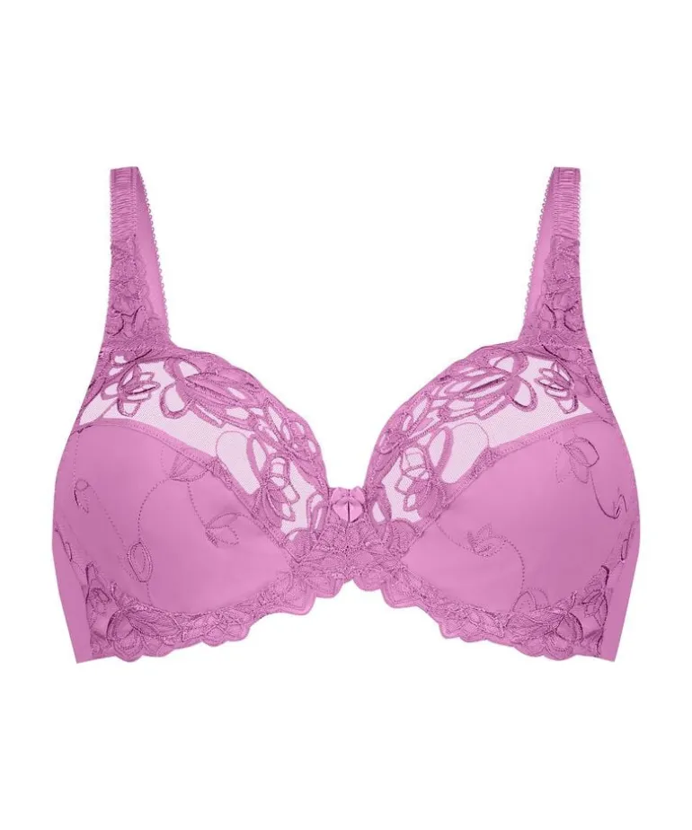 Diva Non-Padded Underwired Bra - Pink