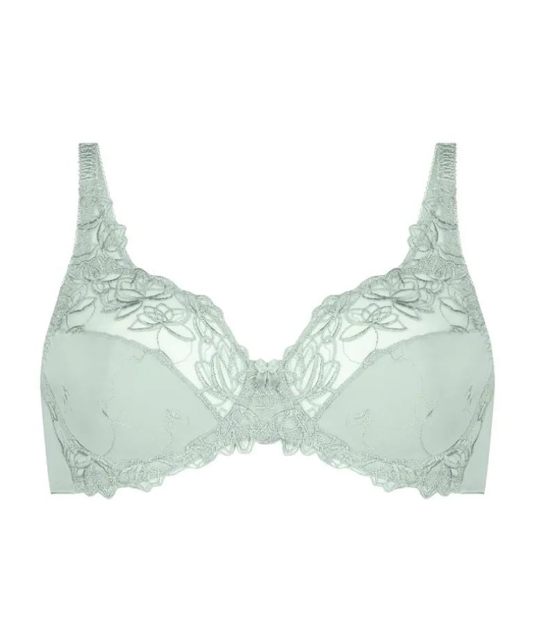 Diva Non-Padded Underwired Bra - Green