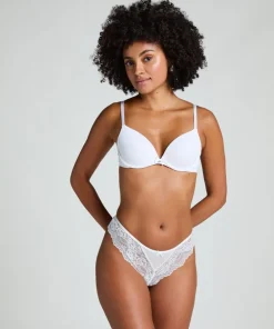 Dora High Leg Brazilian - White