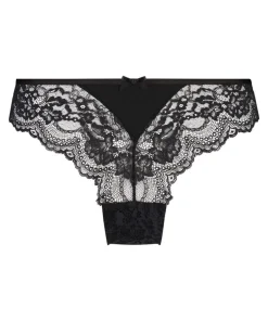 Dora High Leg Brazilian - Black