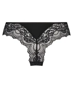 Dora High Leg Brazilian - Black
