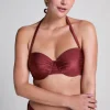 Dune Bandeau Bikini Top - Red