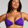 Eclipse Bikini Crop Top - Purple