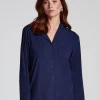 Essential Jersey Long-Sleeved Jacket - Blue