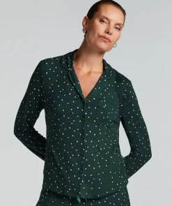 Essential Jersey Long-Sleeved Jacket - Green