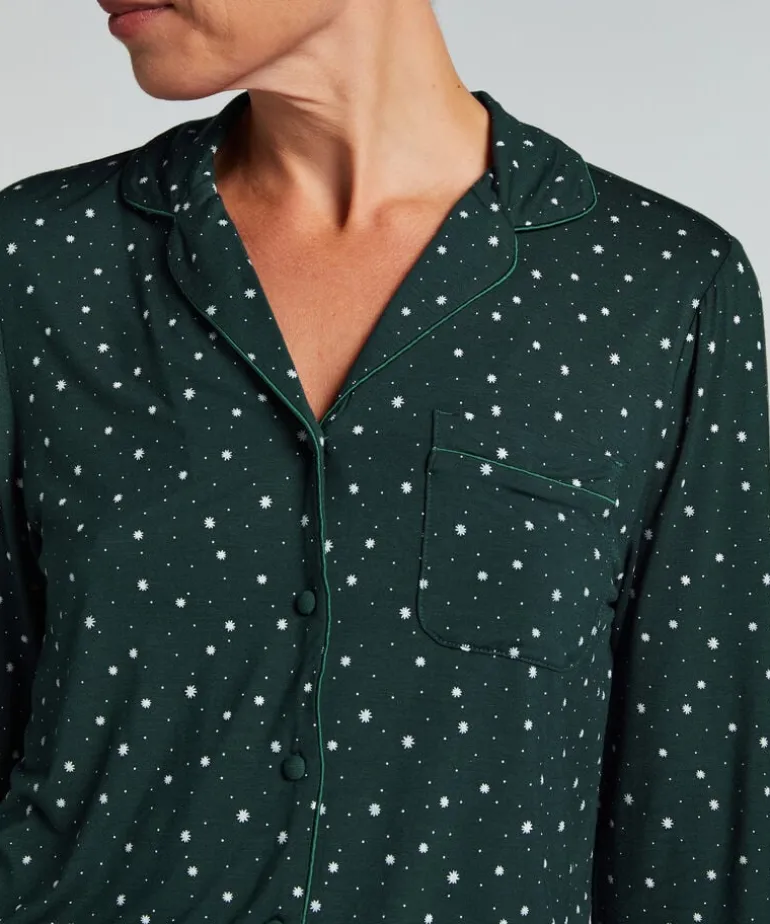 Essential Jersey Long-Sleeved Jacket - Green