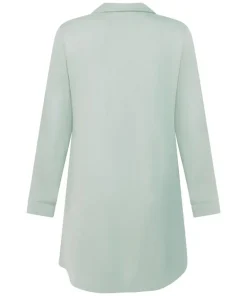 Essential Jersey Shirtdress - Green