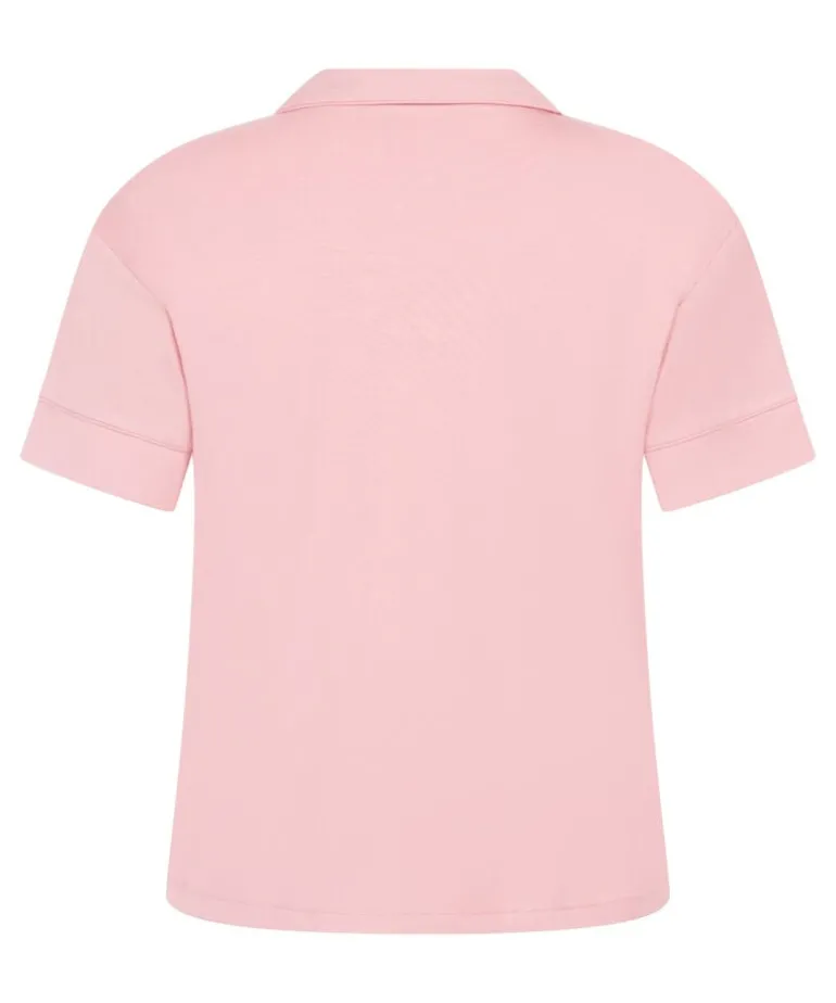 Essential Jersey Short-Sleeved Jacket - Pink