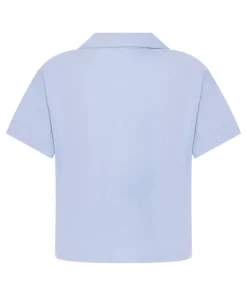 Essential Jersey Short-Sleeved Jacket - Blue