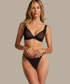Essential non-padded underwired bra - Black