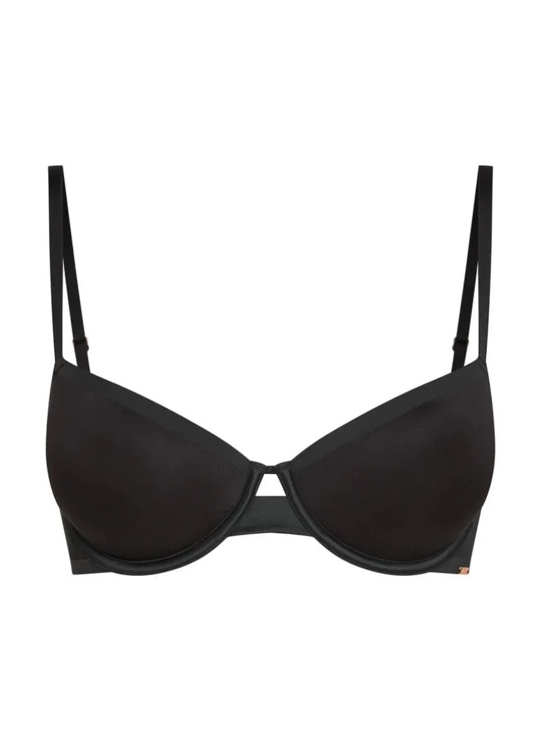 Essential Padded Underwired Push-Up Bra - Black