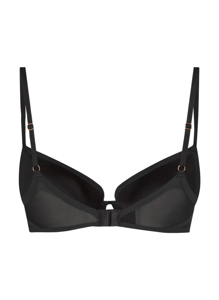 Essential Padded Underwired Push-Up Bra - Black