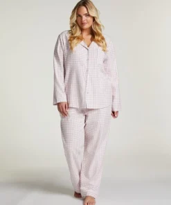 Essentials Flannel Pyjama Top - Purple