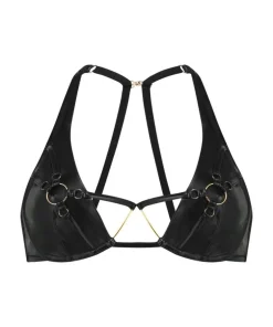 Faye Non-Padded Underwired Bra - Black