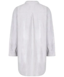 Flannel Nightshirt - Gray