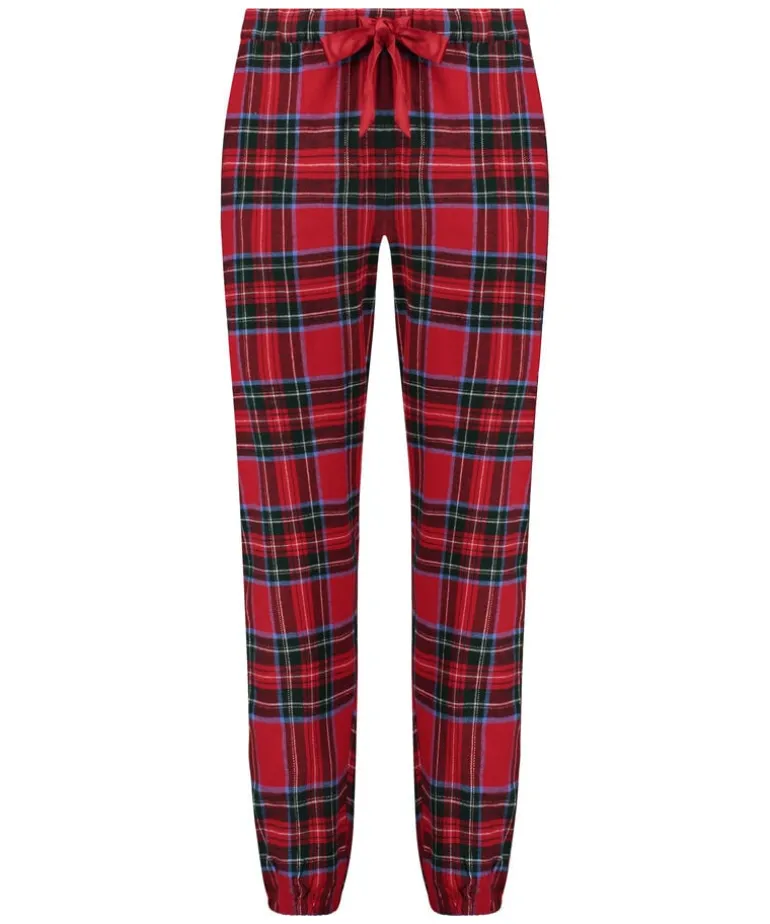 Flannel Pyjama Pants - Red