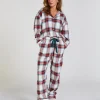 Flannel Pyjama Pants - White