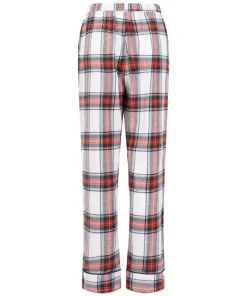 Flannel Pyjama Pants - White