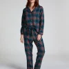 Flannel Pyjama Set - Green