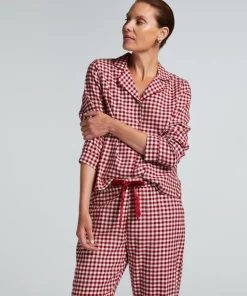 Flannel Pyjama Set - Red
