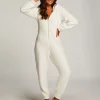 Fleece Onesie - White