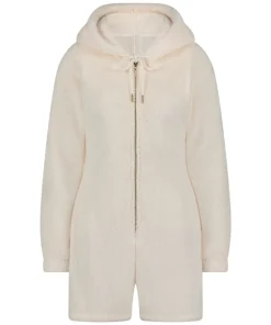 Fleece Onesie - White