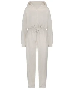 Fleece Onesie - White