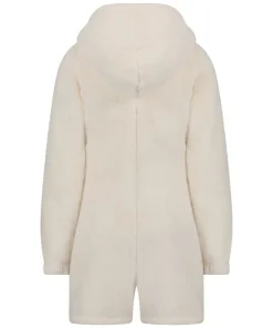 Fleece Onesie - White