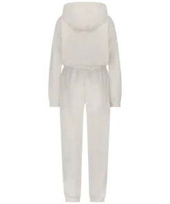 Fleece Onesie - White