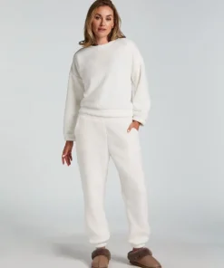 Fleece Snuggle Top - White
