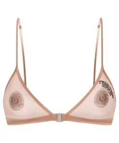 Free The Nipple Bralette - Brown
