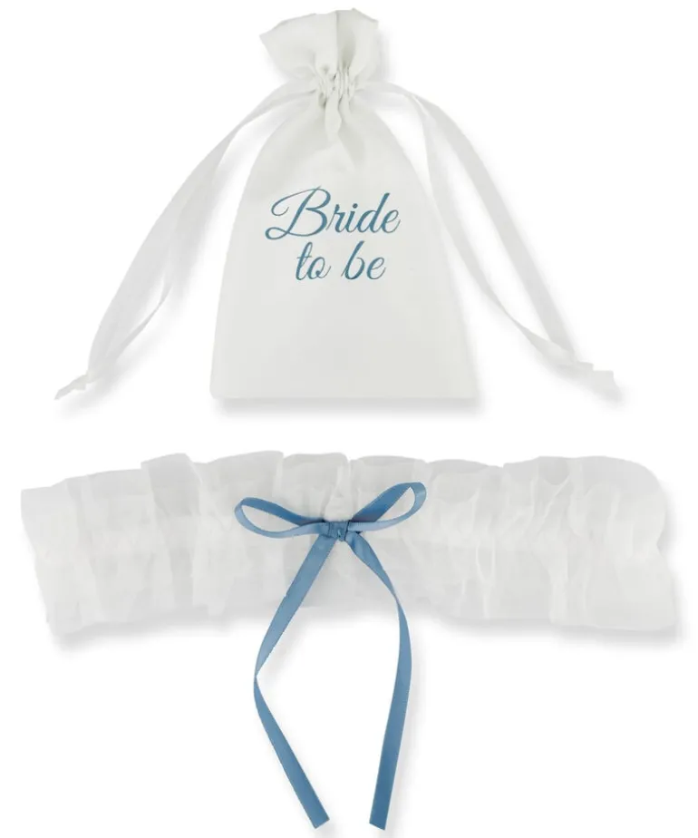 Garter Bridal - White