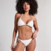 Giselle Cheeky Bikinibottom - White