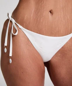 Giselle Cheeky Bikinibottom - White
