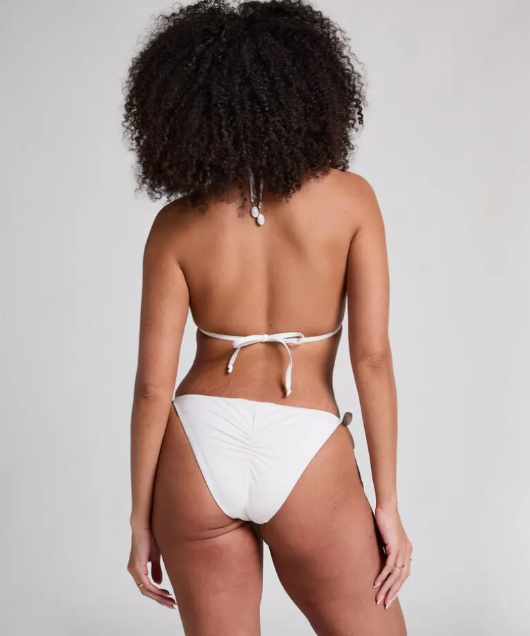 Giselle Cheeky Bikinibottom - White