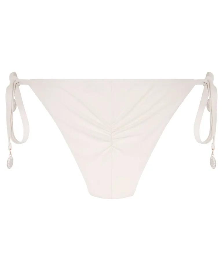 Giselle Cheeky Bikinibottom - White