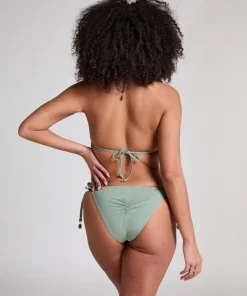 Giselle Triangle Bikini Top - Green