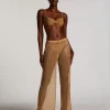 Goldie Shimmer Beach Pants - Yellow