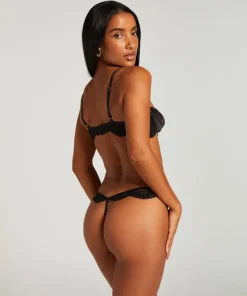 Half-Padded Cup Underwired Bra Belladonna - Black