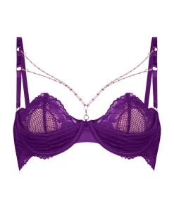 Half-Padded Cup Underwired Bra Belladonna - Purple