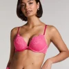 Harmony Padded Underwired Maximizer Bra - Pink