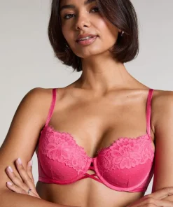 Harmony Padded Underwired Bra - Pink