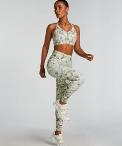 HKMX High Waist Leggings - Green