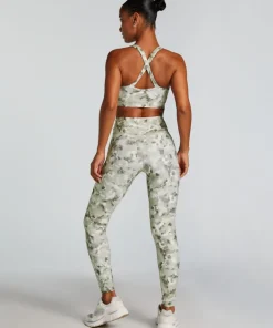 HKMX High Waist Leggings - Green