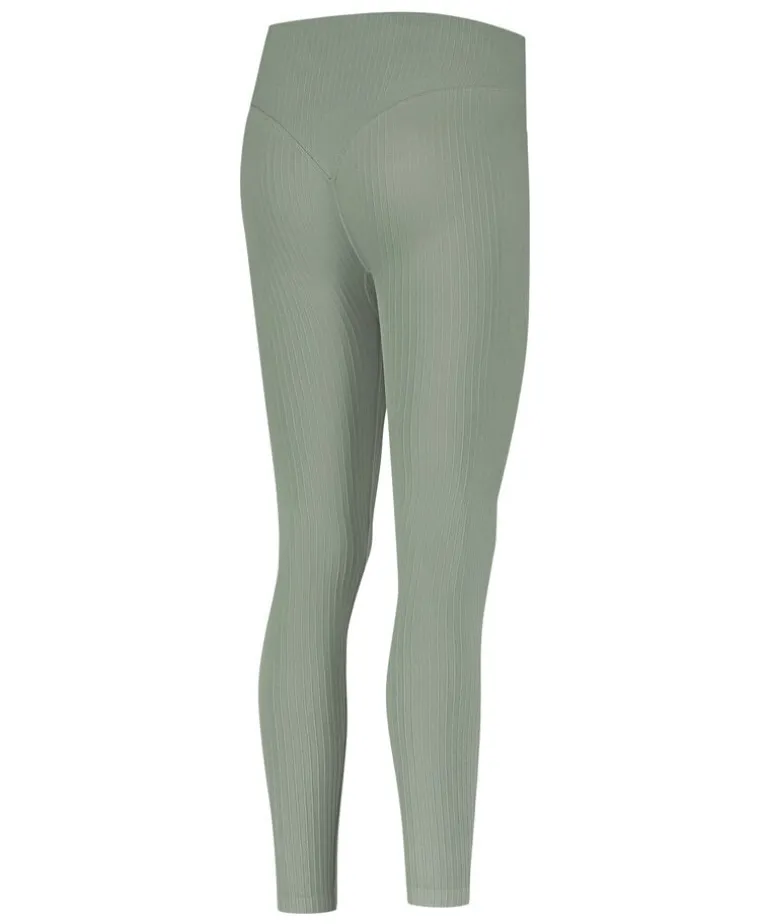 HKMX High waisted seamless sport legging - Green