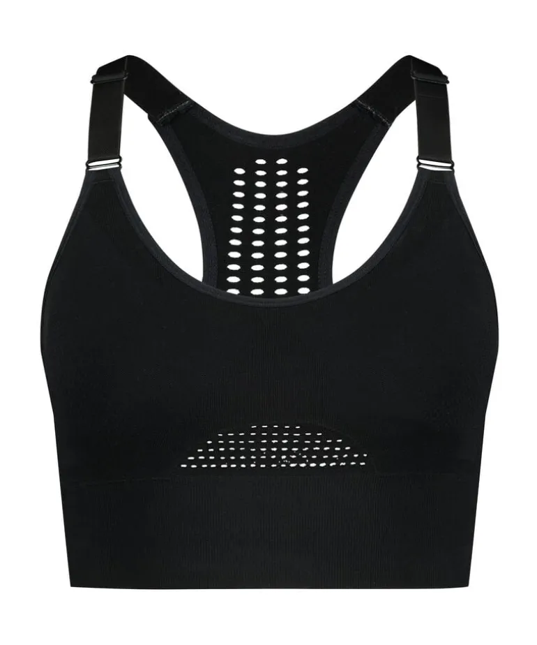 HKMX Sports bra The Comfort Level 1 - Black