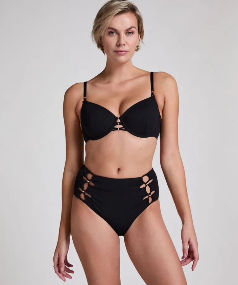 Holbox Rio Bikini Bottoms - Black