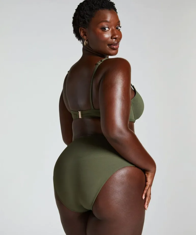 Holbox Rio Bikini Bottoms - Green